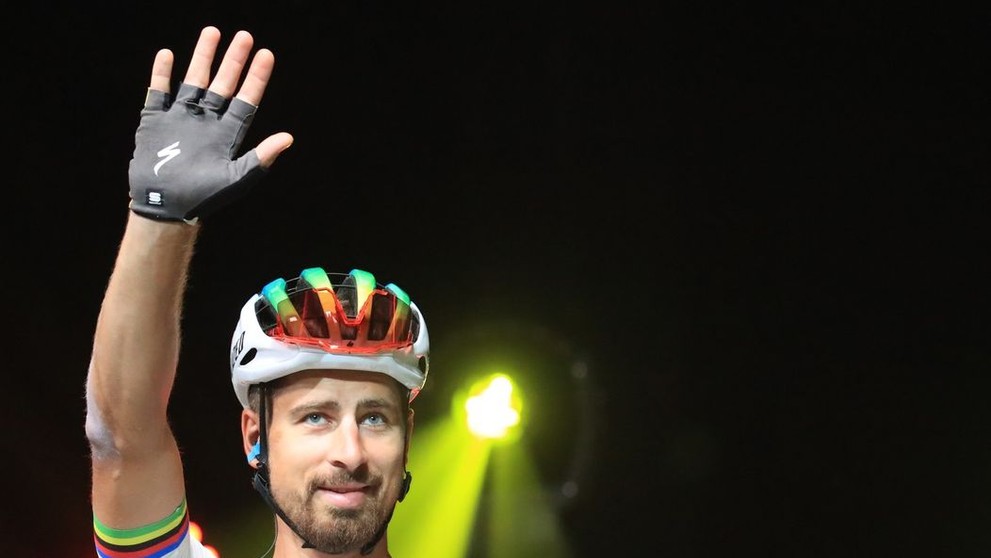 Peter Sagan mieri do Let´s Dance.