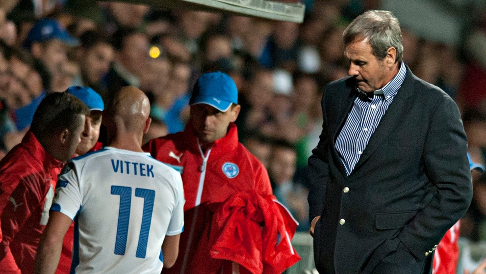 Ján Kozák postavil Róberta Vitteka do základnej zostavy proti Ukrajine. V 66. minúte ho vystriedal. 