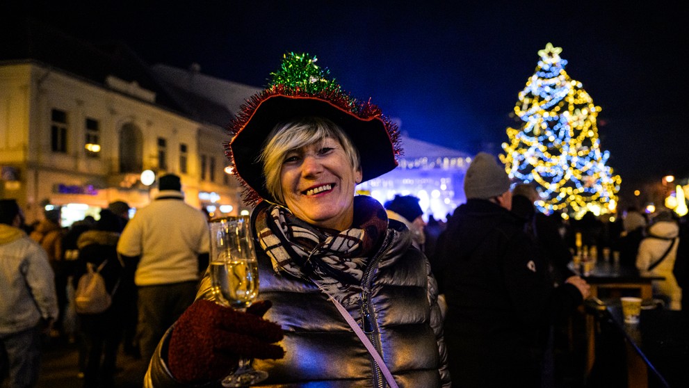 Oslavy Silvestra a Nového roka v Košiciach