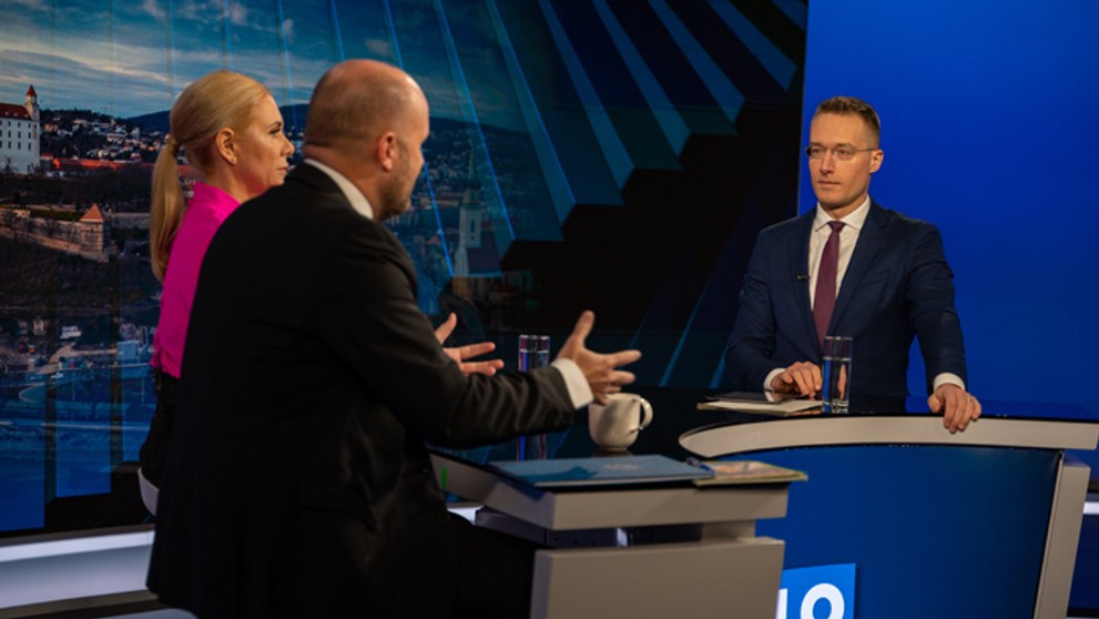 Jaroslav Naď a Denisa Saková