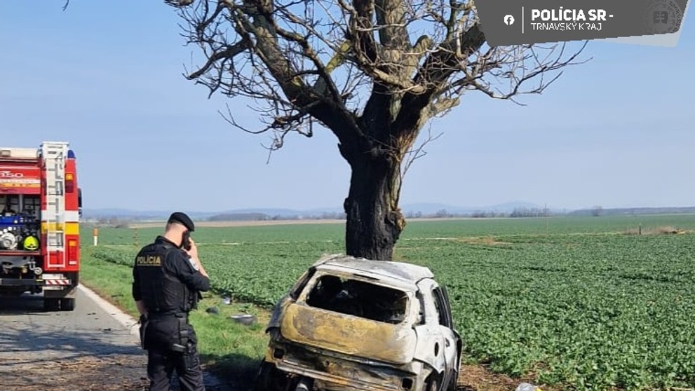 Tragická nehoda pri Trnave