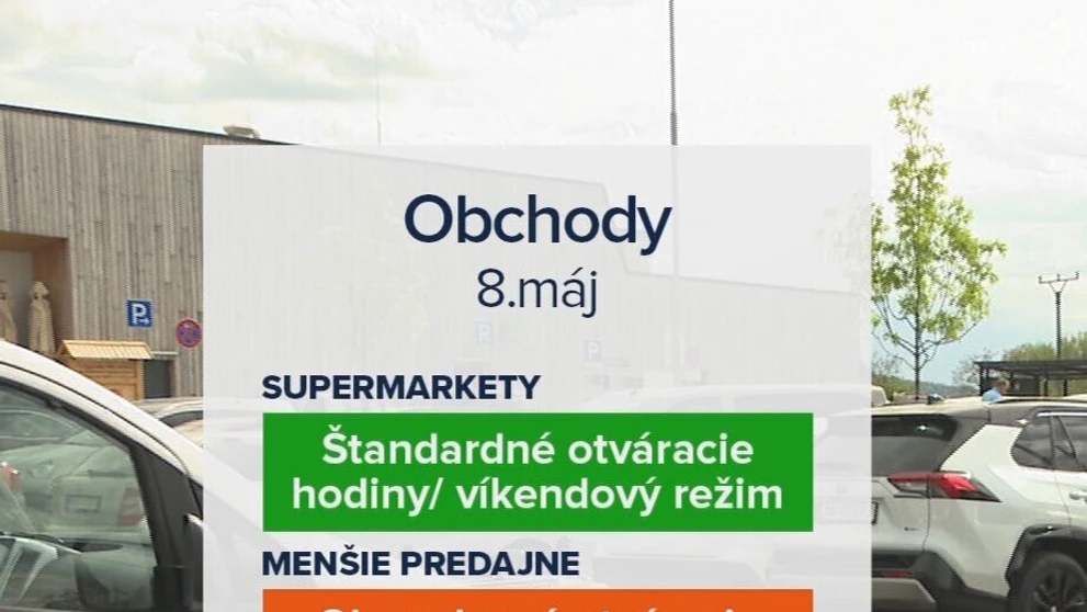 Obchody - 8. máj