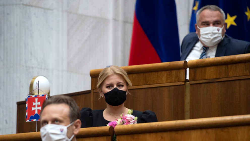 Prezidentka Zuzana Čaputová.