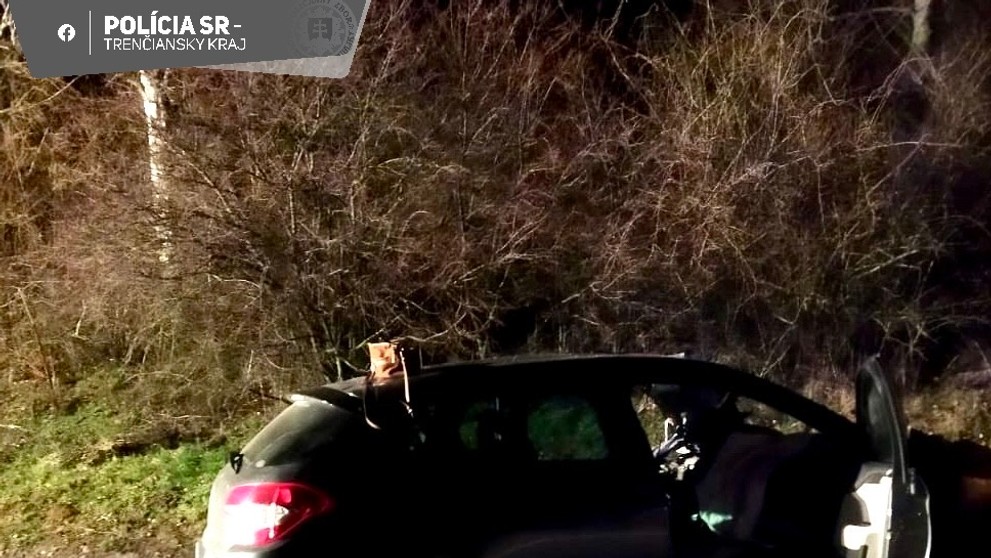 Smrteľná nehoda pred obcou Brezolupy.