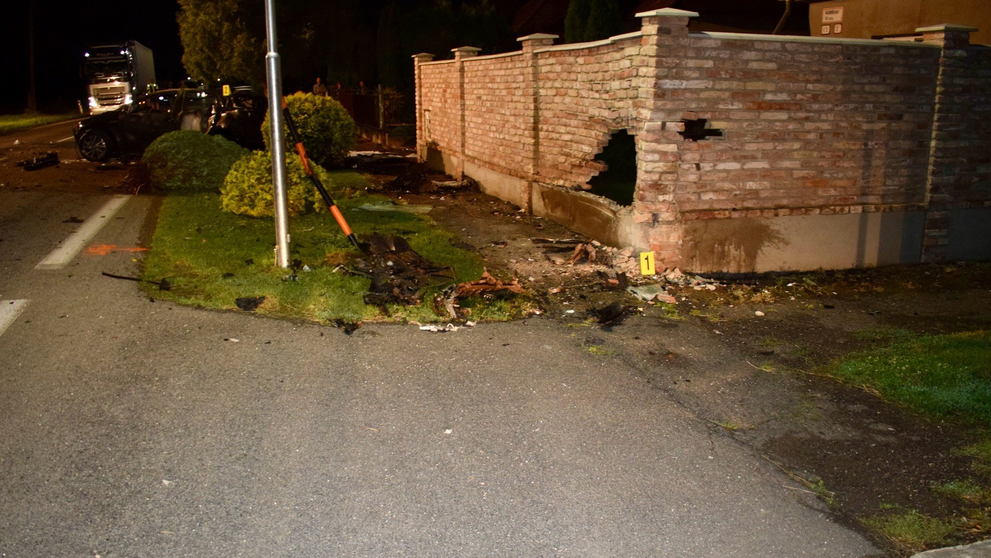 Tragická nehoda v obci Pohronský Ruskov