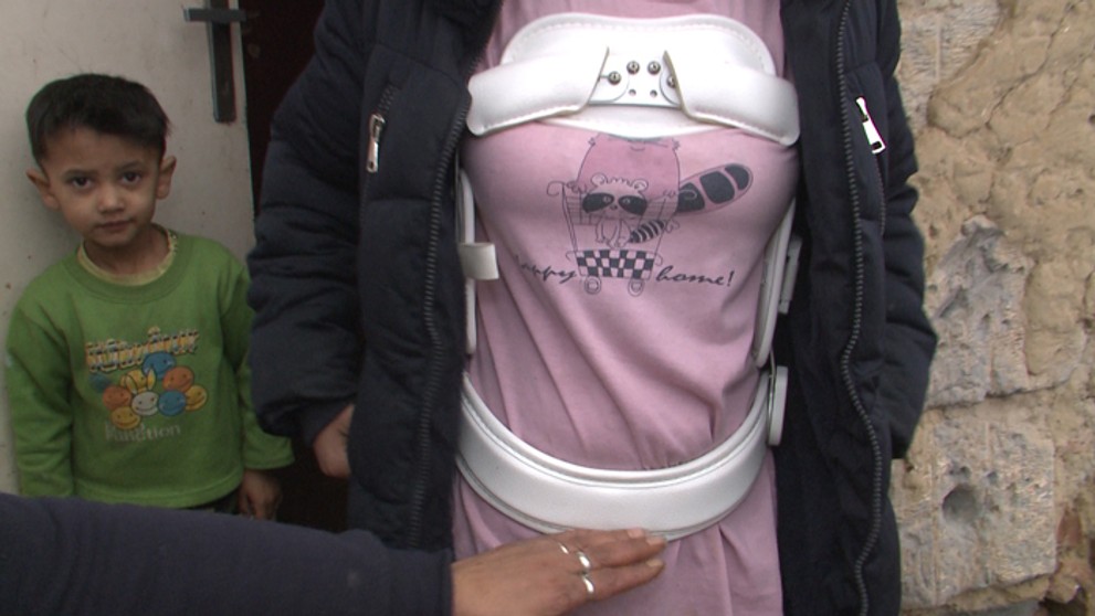 Alpská lyžiarka Chiara Mairová v slalome vo Flachau.