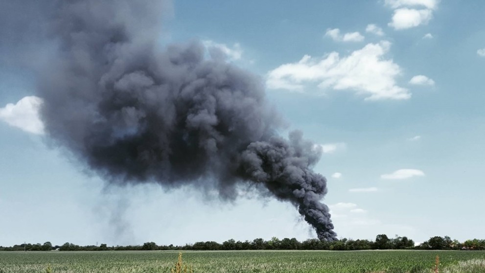 Požiar v Dunajskej Lužnej.
