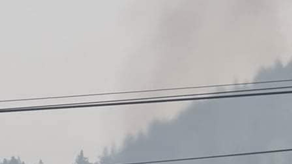 Požiar nemocnice v Ružomberku.