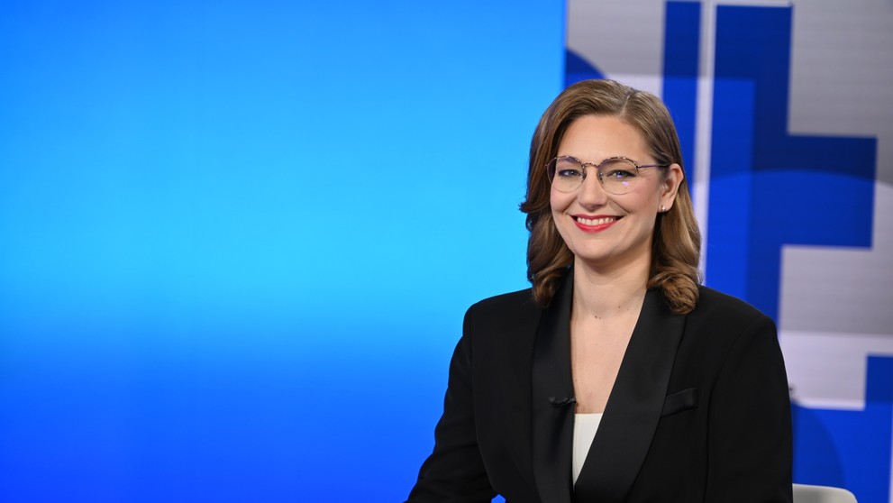 Moderátorka relácie Na telo Karolína Lacová