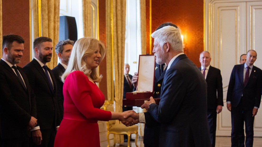 Z. Čaputová a P. Pavel