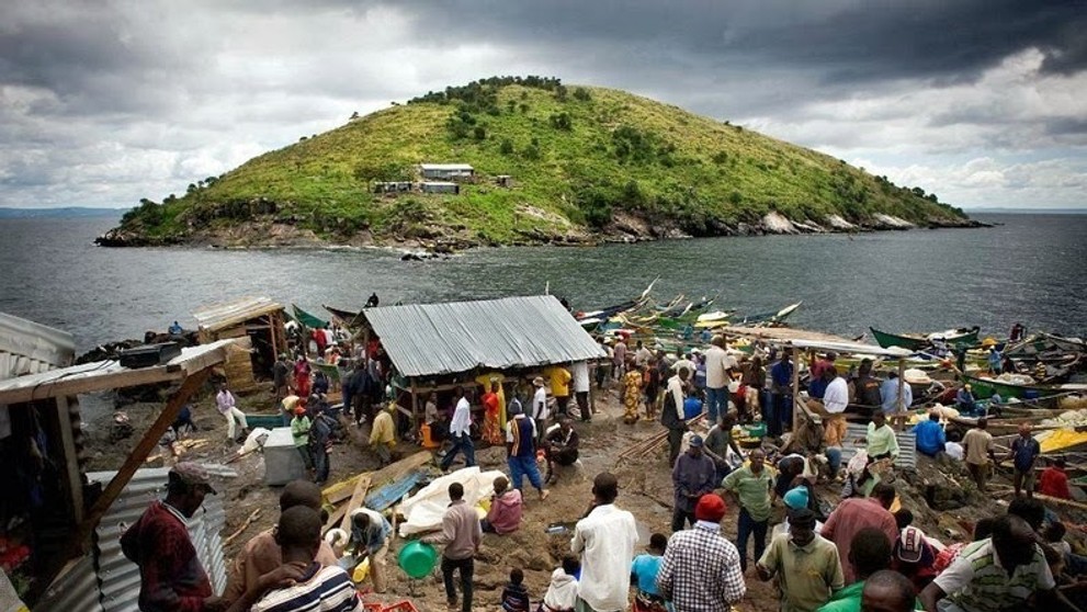 Africký ostrov Migingo