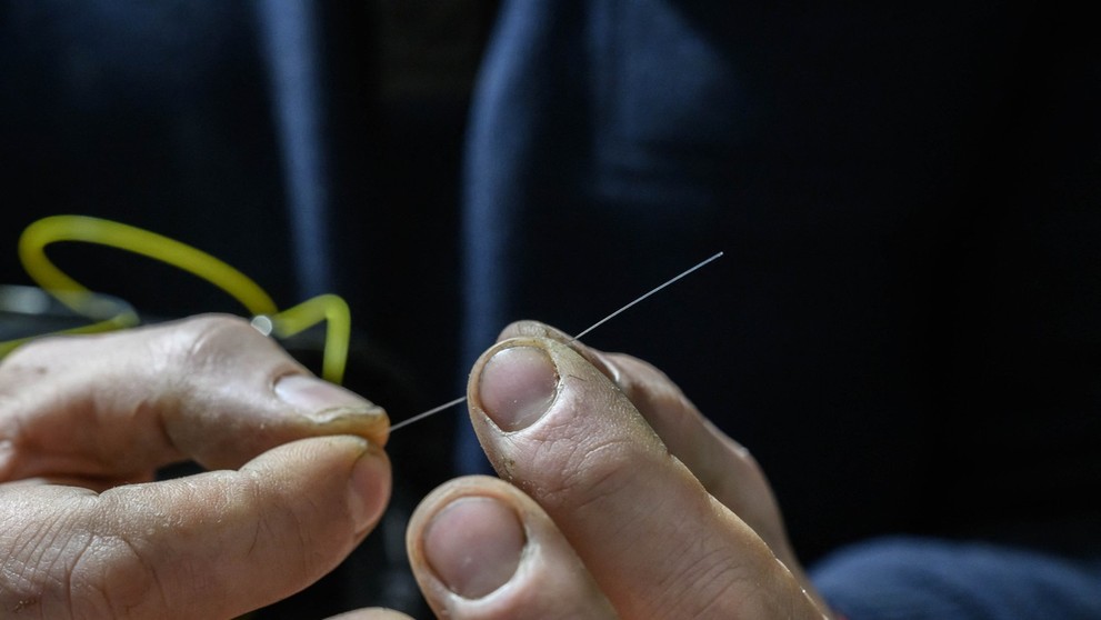 Optické vlákno používané na riadenie dronu.