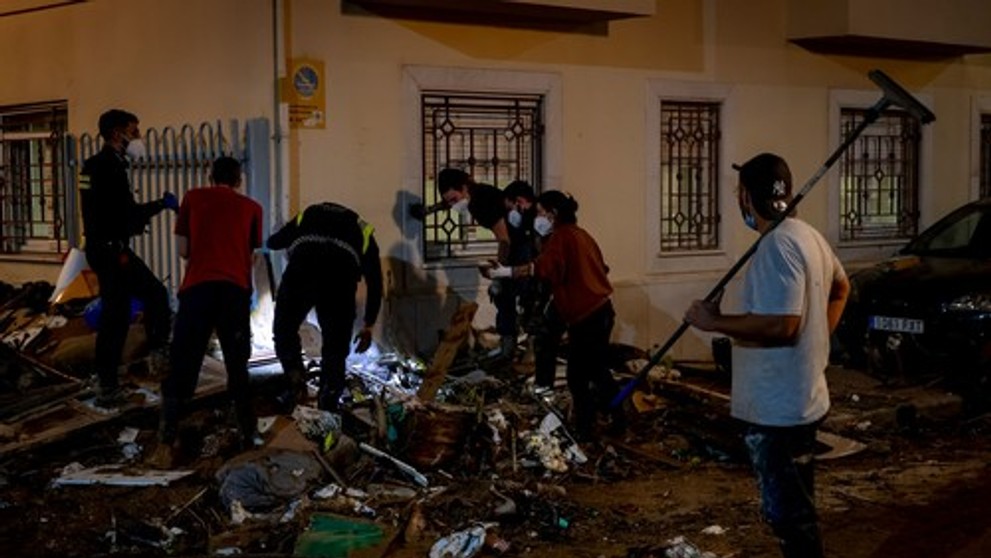 Dobrovoľníci vo Valencii 