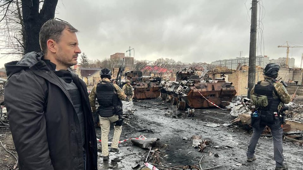 Eduard Heger v Buči.