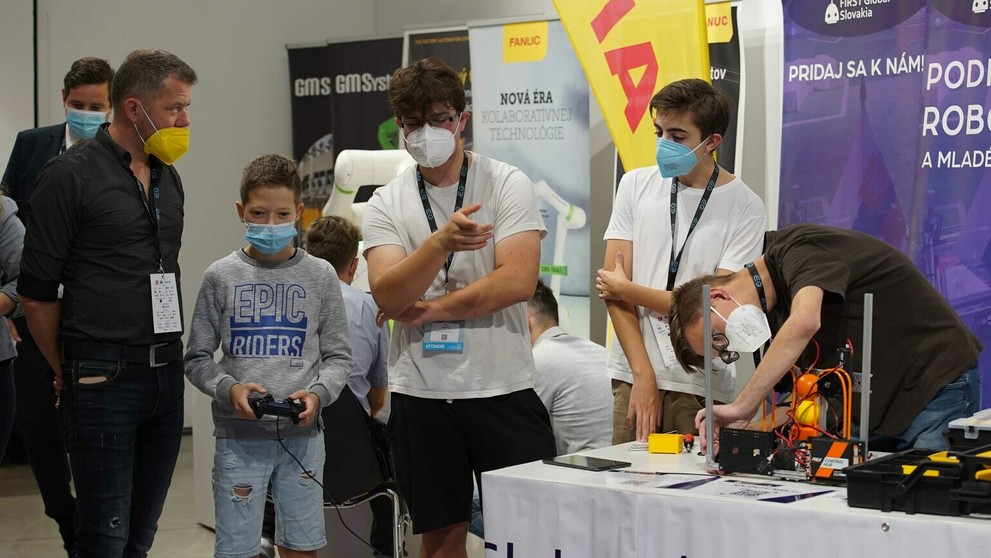 Expozície na SlovakiaTech Forum - Expo 2021.