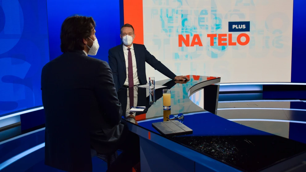 Robert Kaliňák v Na telo plus.
