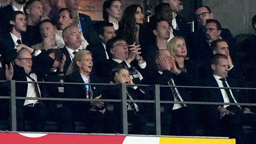 Princ William a jeho syn princ George