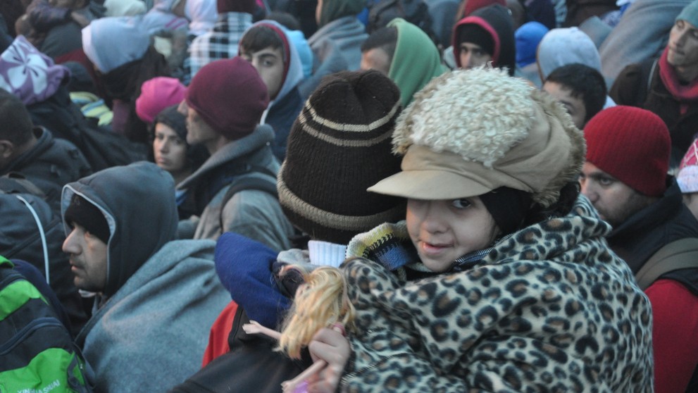 Migranti na srbsko-chorvátskych hraniciach