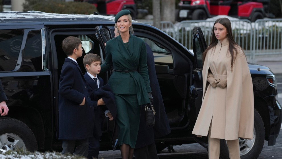 Ivanka Trumpová s rodinou