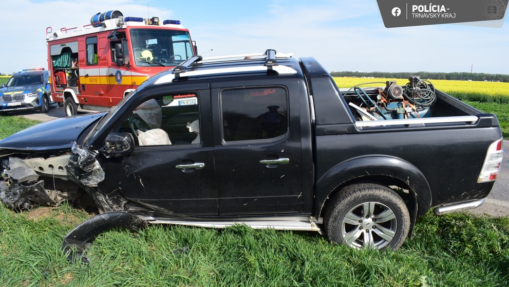 Nehoda pri Trnave.