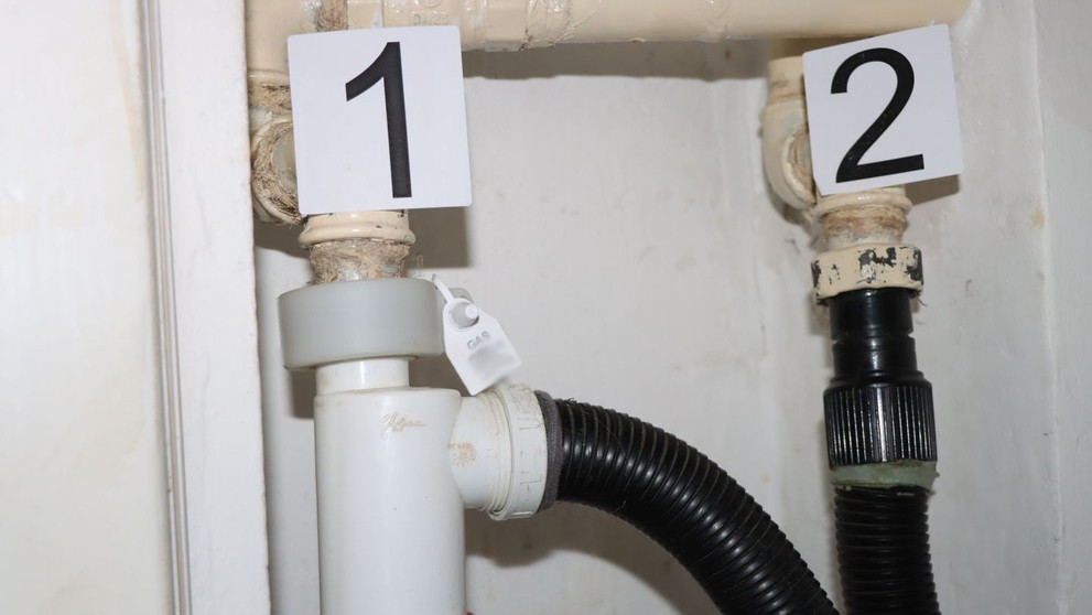 Podomácky vyrobená prípojka na plyn.