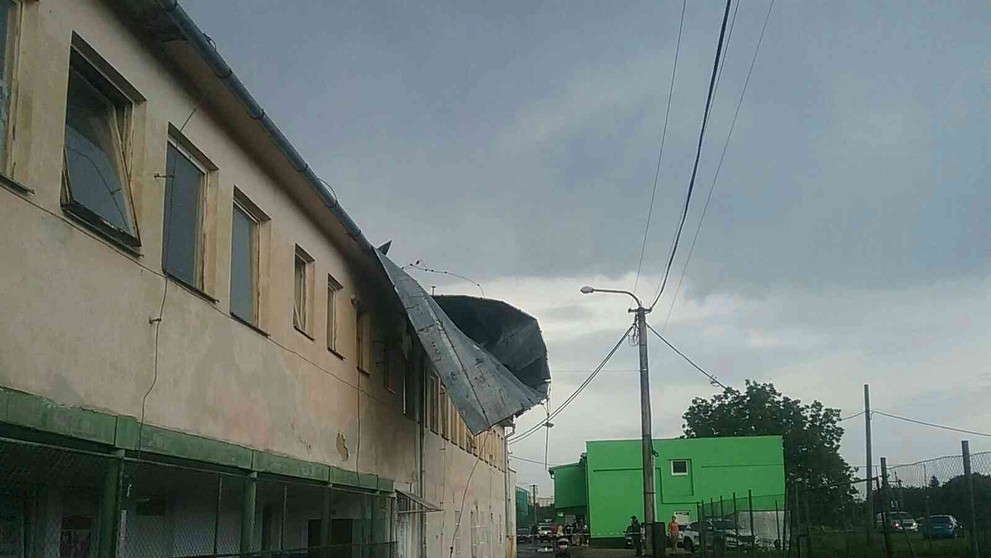 Smršť v Rimavskej Sobote.