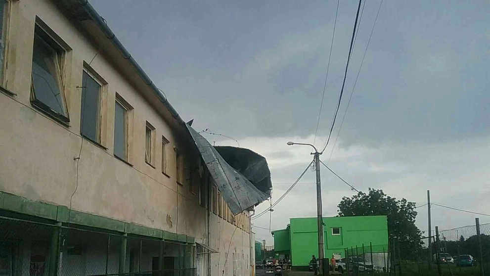 Smršť v Rimavskej Sobote.