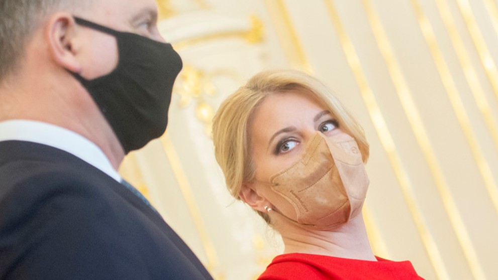 Prezidentka Zuzana Čaputová.