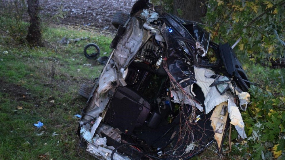 Dopravná nehoda pri Bánovciach nad Bebravou