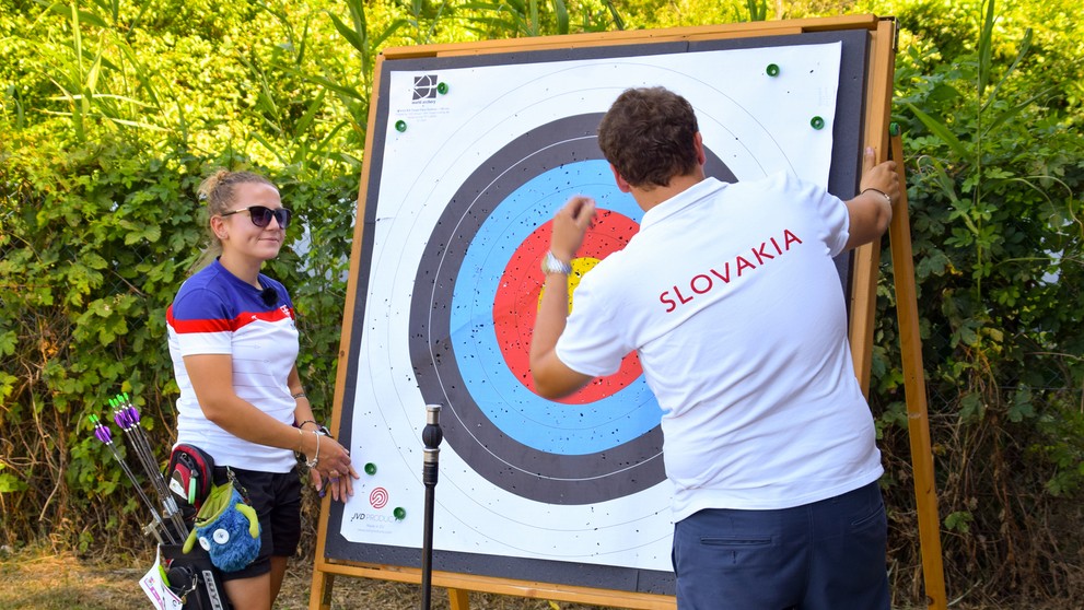 Denisa s trénerom Vladimírom Hurbanom.