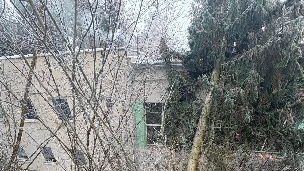 Zosuv svahu v Prešove.