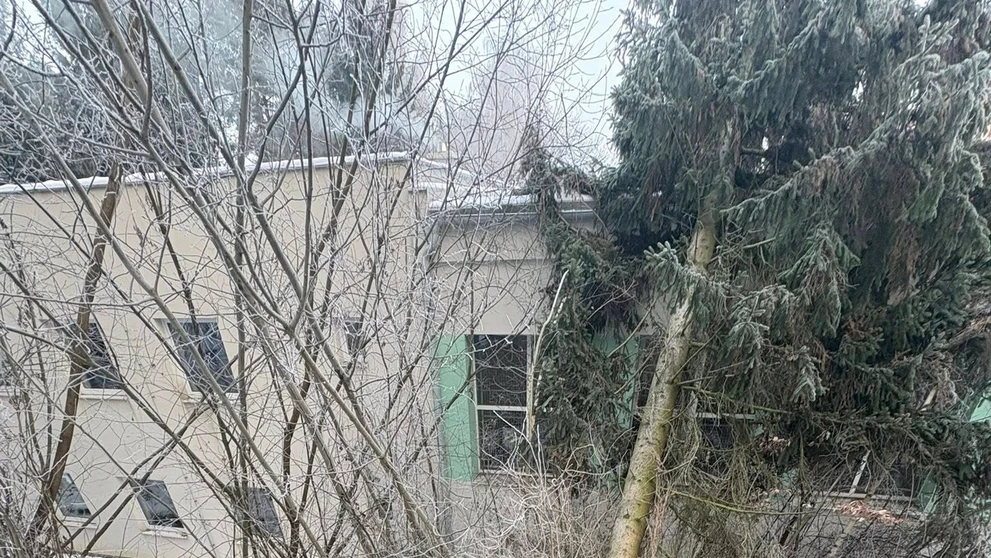 Zosuv svahu v Prešove.