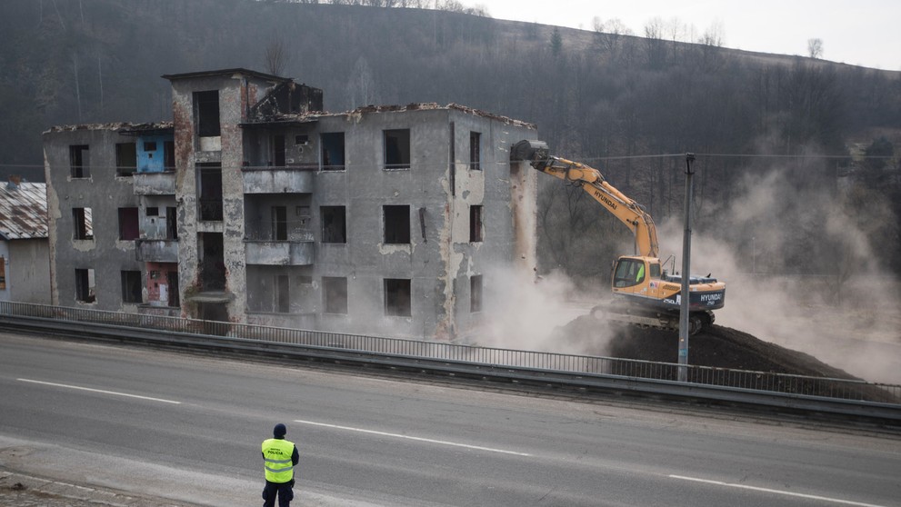 "Dom hrôzy" v Brezne.