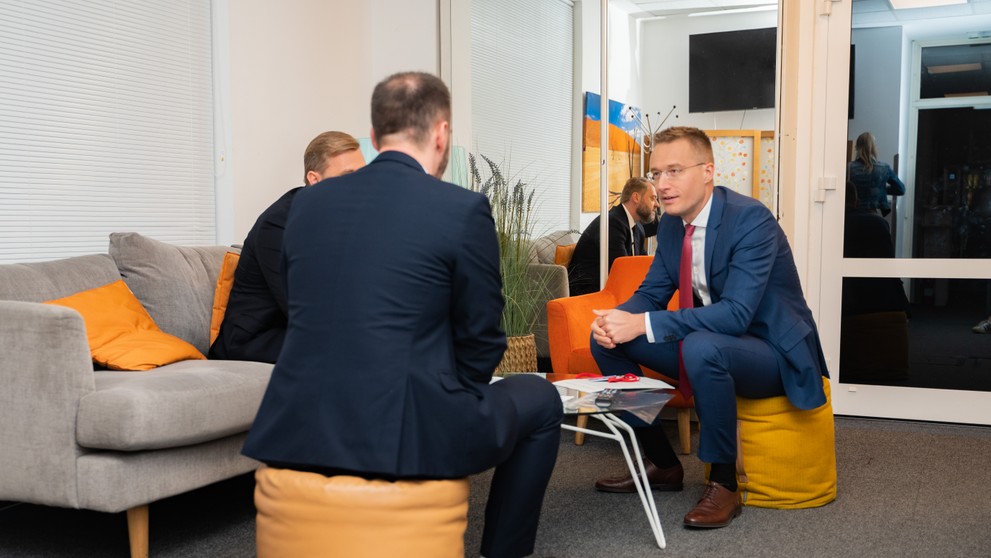 Juraj Krúpa a Michal Šipoš pred reláciou Na telo.