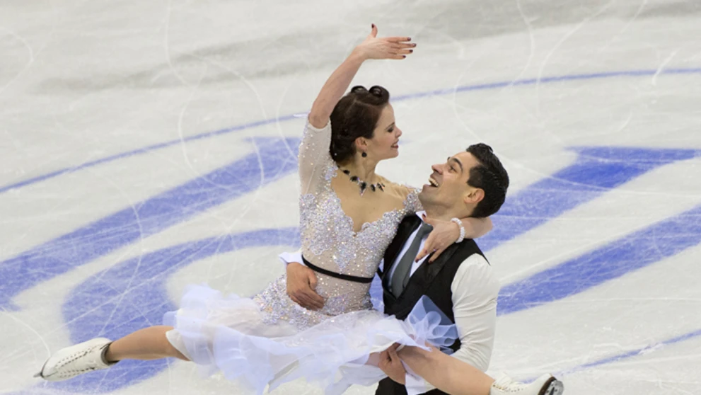 Talianski reprezentanti v tancoch na ľade Anna Cappelliniová a Luca Lanotte na ME.