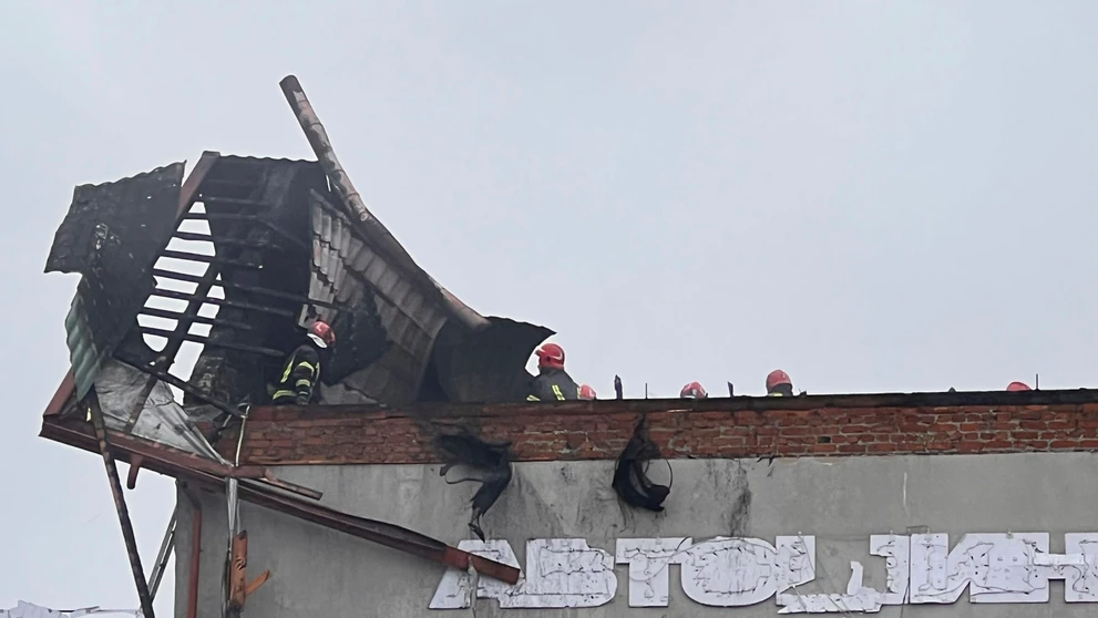 Po raketovom útoku v Ľvove.