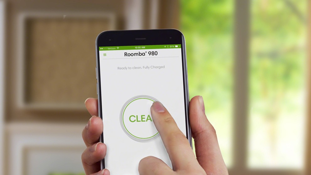 Mobilná aplikacia iRobot HOME App.
