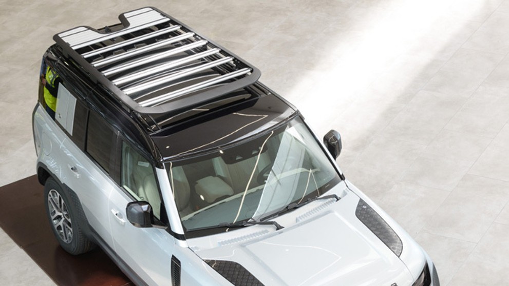 Nový Land Rover Defender z nitrianskeho závodu Jaguar Land Rover.