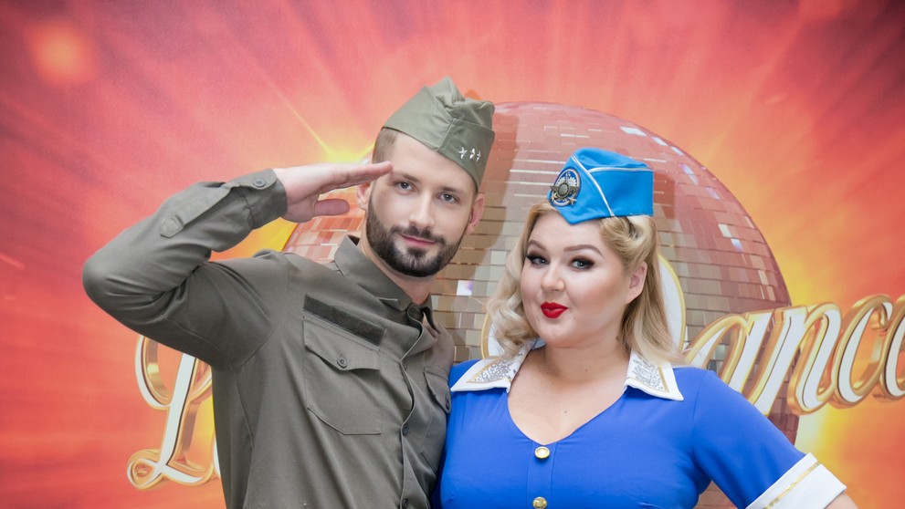 Evelyn v treťom tanečnom kole