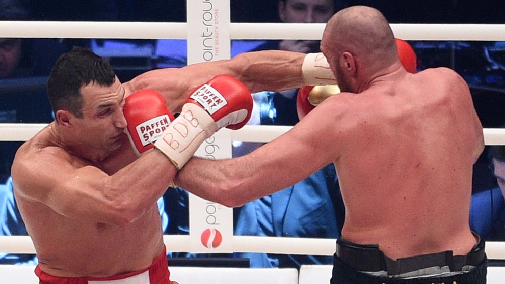 Zo súboja o šampióna ťažkej váhy Tyson Fury vs. Vladimir Kličko.