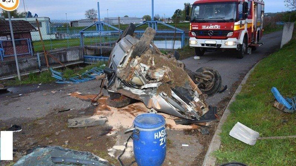 Nehoda vo Zvolene, časti Hať Podharajchom.