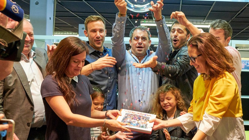 Oteckovia a autorky Hana Lasicová a Katka Mikulíková.