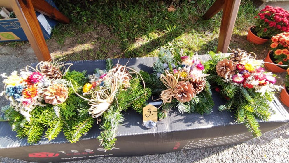 Aranžmá v Košiciach.