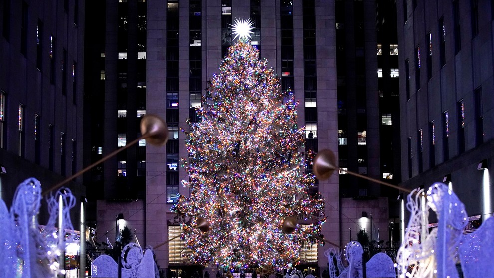 Rockefellerovo centrum v New Yorku.