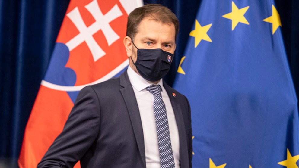 Premiér Igor Matovič.