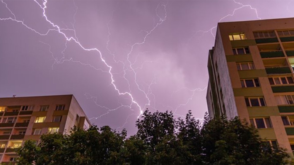 Po búrke v Skalici.