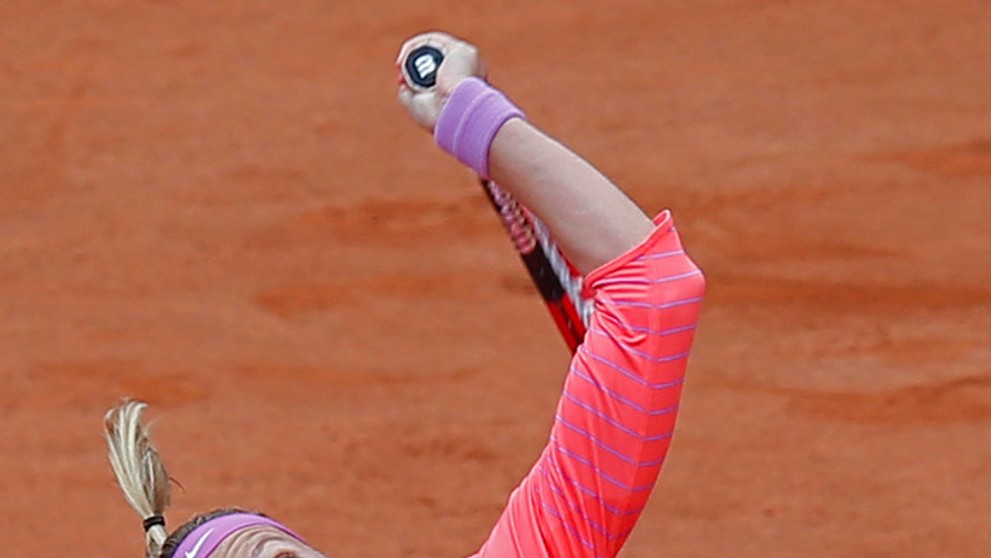 Petra Kvitová na Roland Garros.