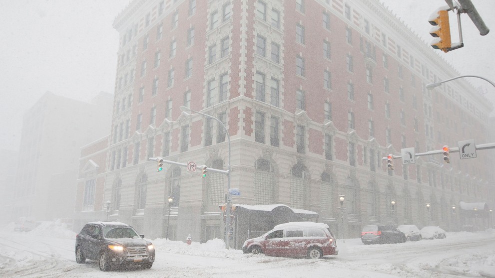 Masívne sneženie v New Yorku.