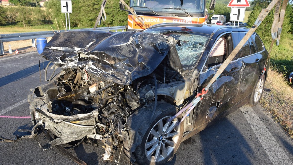 Záber z miesta nešťastia