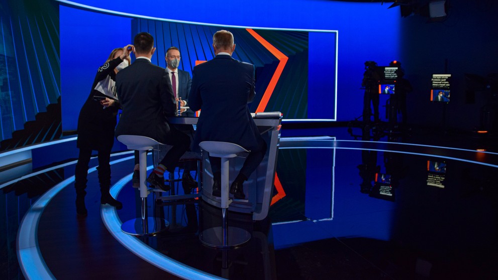 Richard Raši a Juraj Šeliga v Na telo.